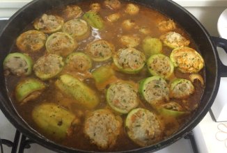 Фаршированные кабачки