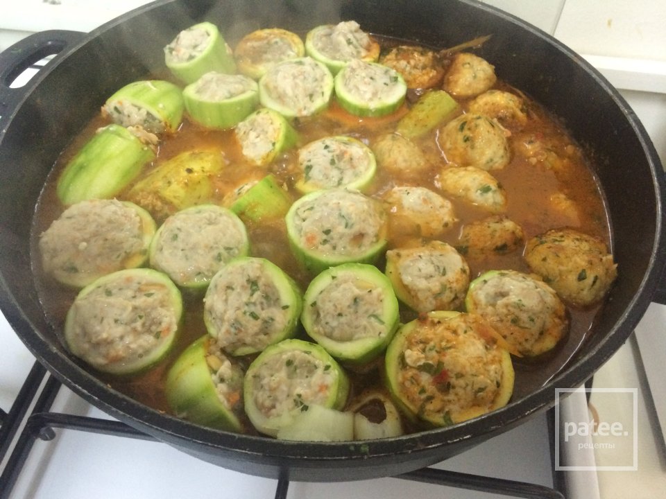Фаршированные кабачки - Шаг 10