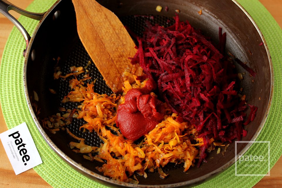 Борщ на мясном бульоне - Шаг 7