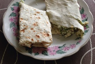 Закуска из лаваша