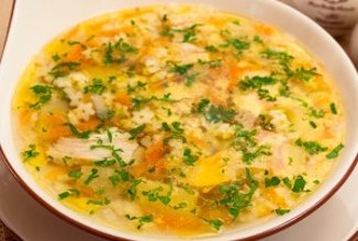 Куриный суп со "звездочками"