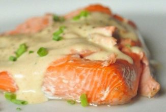 Запеченная семга