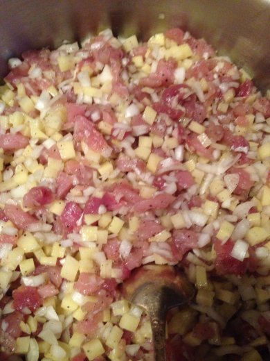 Эчпочмак - Шаг 3