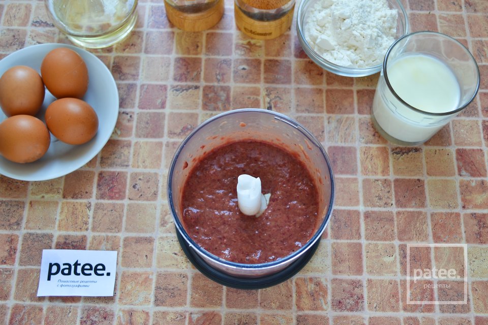 Печеночные блинчики с начинкой из моркови - Шаг 4