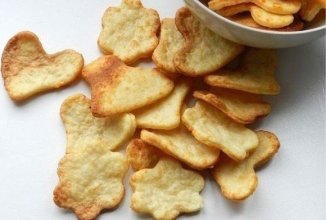 Хрустящие сырные снеки