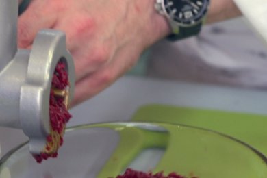 Брускетта с овощной икрой - приготовление