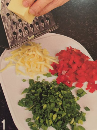 Острое красное и зеленое печенье - Шаг 1