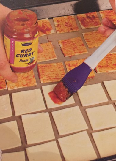 Острое красное и зеленое печенье - Шаг 3