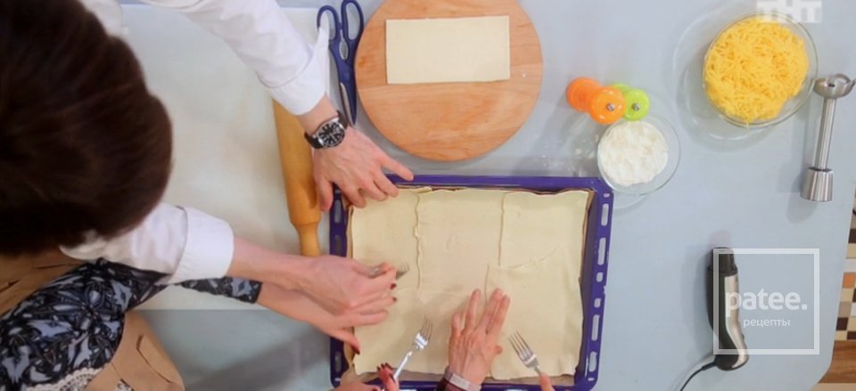 Слоенный пирог с овощами - Шаг 1