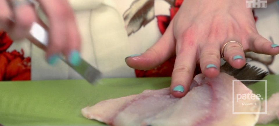 Дорада с муссом из печёных перцев - Шаг 1