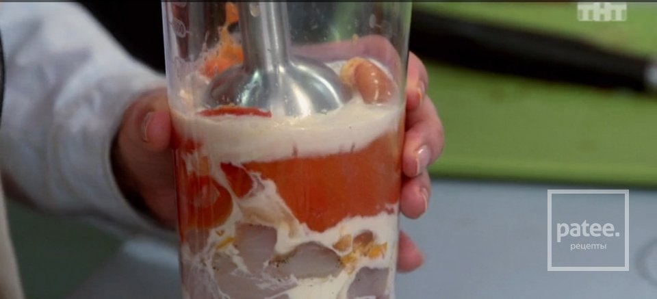 Дорада с муссом из печёных перцев - Шаг 3