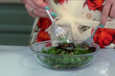 Дорада с муссом из печёных перцев - приготовление