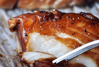 Треска в медово-соевом соусе