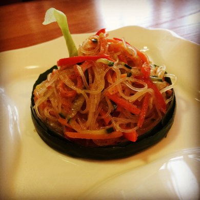 Салат "Фунчоза с овощами" - Шаг 1