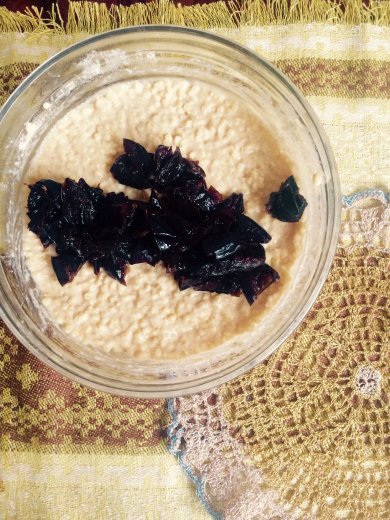 Оладушки из пшенной каши - Шаг 3