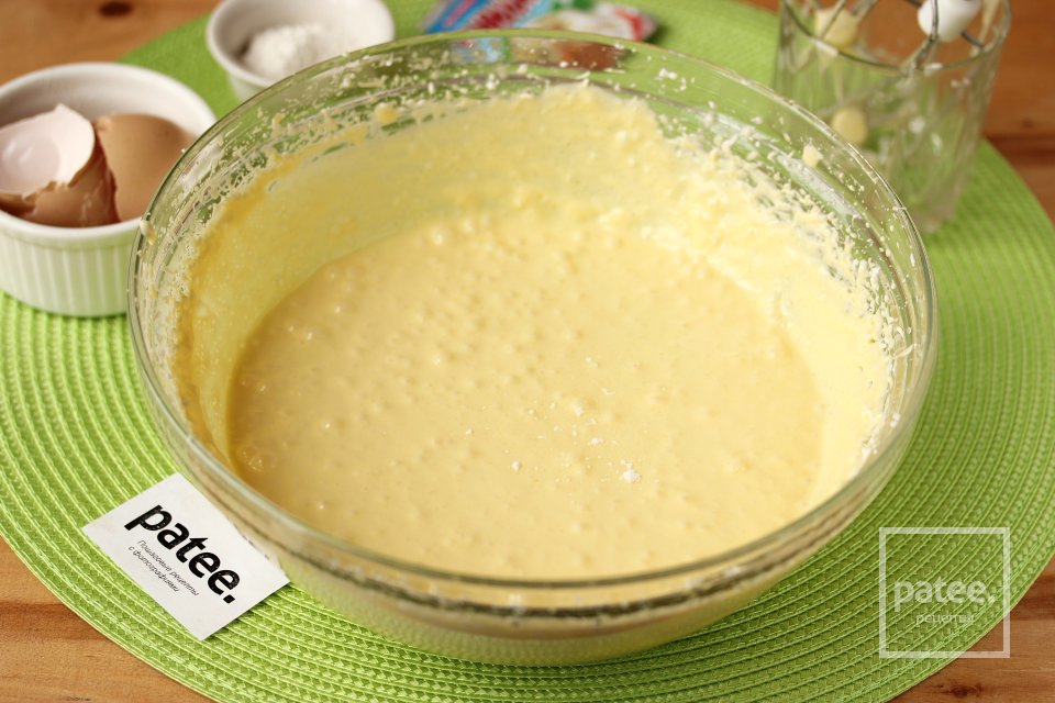 Кексовый пирог с шоколадной крошкой - Шаг 6