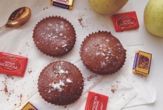 Шоко-кофейные маффины