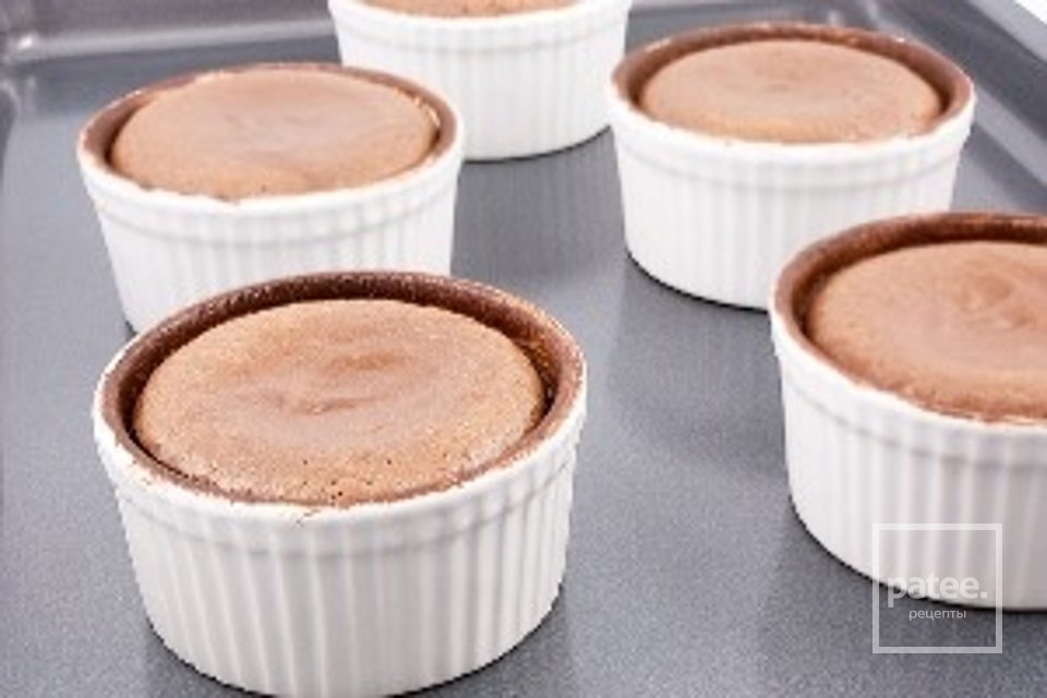 Шоколадный фондан - Шаг 7