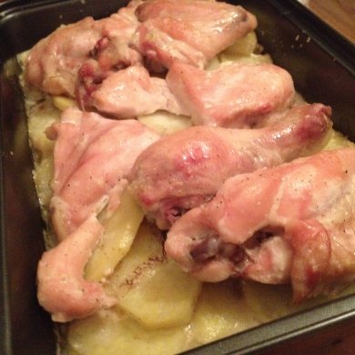 Курочка запеченная с картофелем - Шаг 10