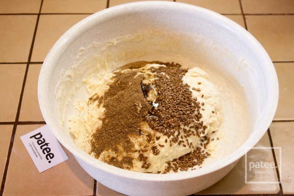 Хлеб с клетчаткой и семенами льна - Шаг 7