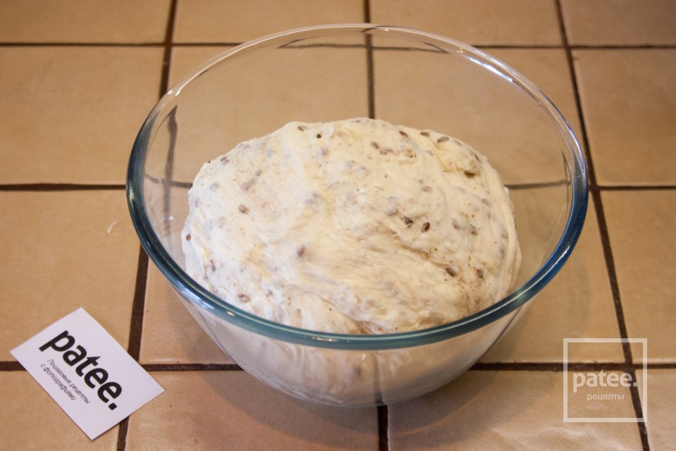 Хлеб с клетчаткой и семенами льна - Шаг 8