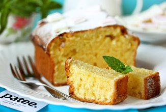 Йогуртовый кекс с маршмэллоу