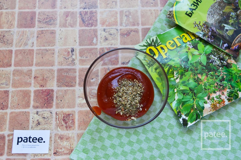 Пицца со шпинатом, ветчиной и моцареллой - Шаг 8