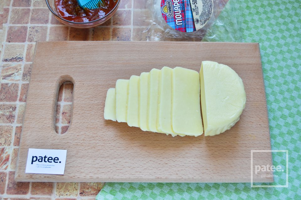 Пицца со шпинатом, ветчиной и моцареллой - Шаг 10