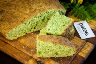 Шпинатный бисквит