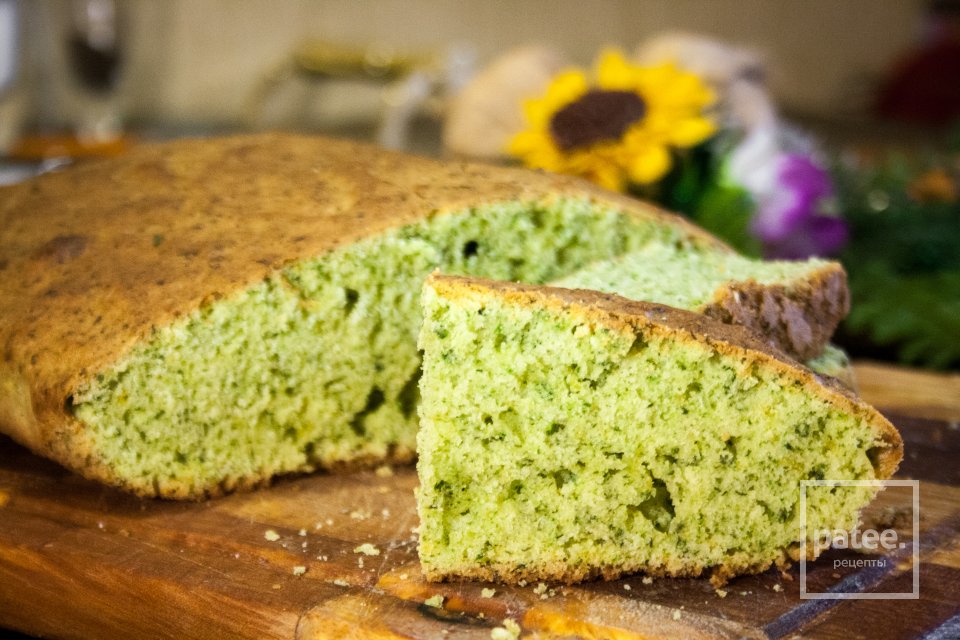 Шпинатный бисквит - Шаг 16