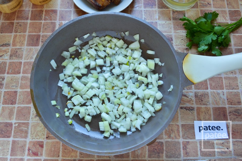 Гороховый суп с копчеными ребрышками - Шаг 7