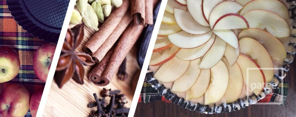 Шарлотка с яблоками и корицей - Шаг 1