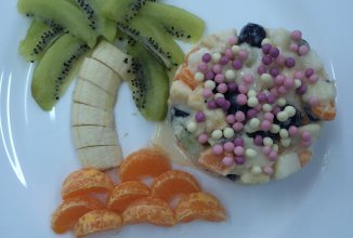 Фруктовый салат "Радуга"