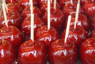 Яблоки в карамели