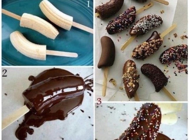 Шоколадный банан