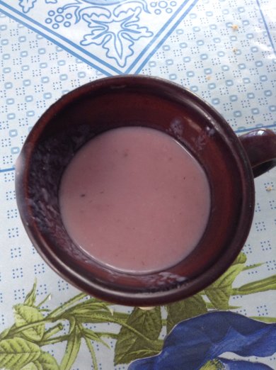 Коктейль Клубника с бананом - Шаг 7