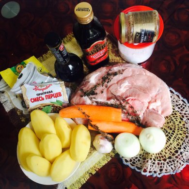 Свиной задок в духовке - Шаг 1