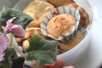 Бисквитное лимонное печенье