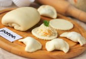 Заварное тесто для вареников и пельменей