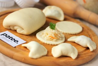 Заварное тесто для вареников и пельменей