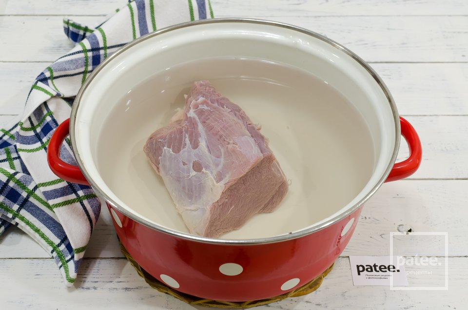 Щи из свежей капусты с говядиной - Шаг 2