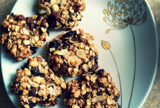 Овсяное печенье на скорую руку