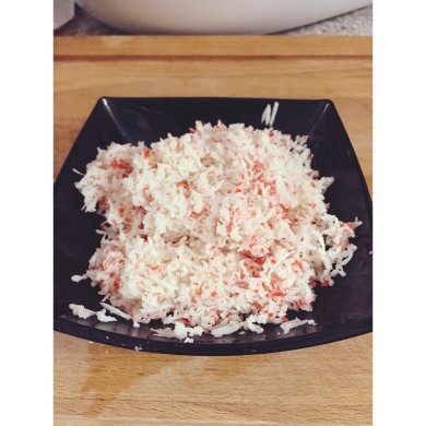 Запеченная картошка с беконом и крабовым наполнителем - Шаг 3