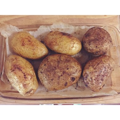 Запеченная картошка с беконом и крабовым наполнителем - Шаг 7