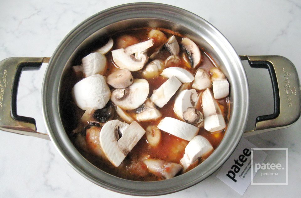 Куриные голени по-охотничьи  Качьятора - Шаг 14