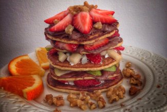 Панкейки с отрубями