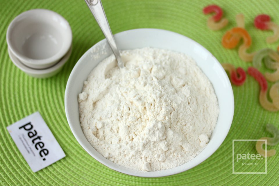 Кексы с желейками для детей - Шаг 3