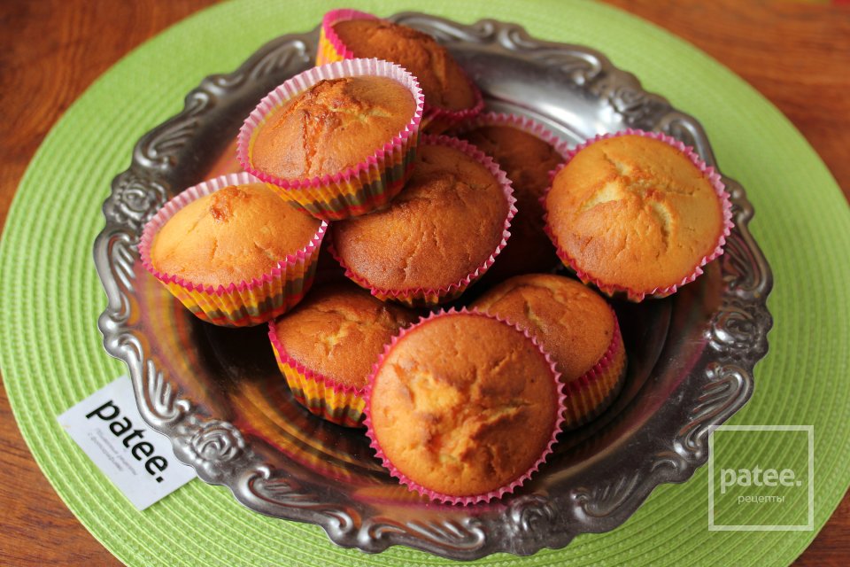 Кексы с желейками для детей - Шаг 12