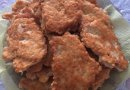 Оладья из куриного фарша.