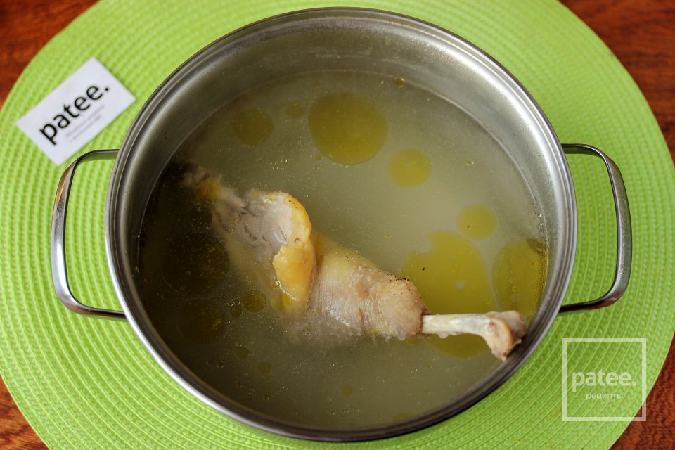 Лёгкий куриный суп с картофелем - Шаг 3